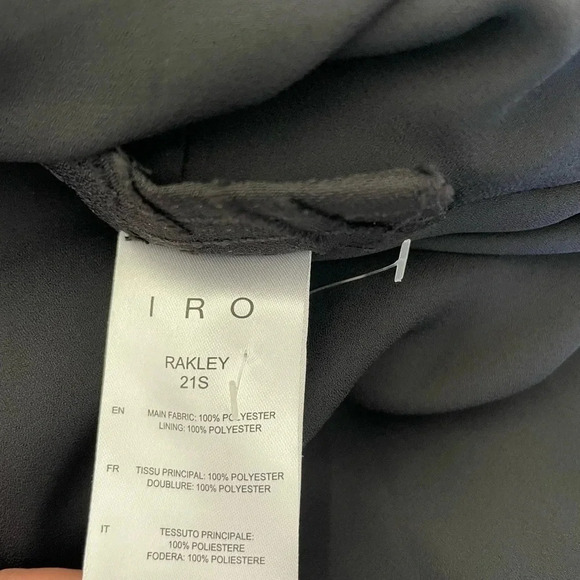 Iro Rakley ruffle belted mini skirt - Picture 7 of 7